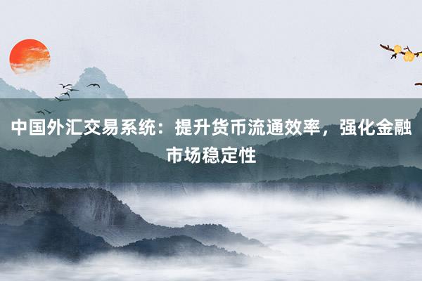 中国外汇交易系统：提升货币流通效率，强化金融市场稳定性